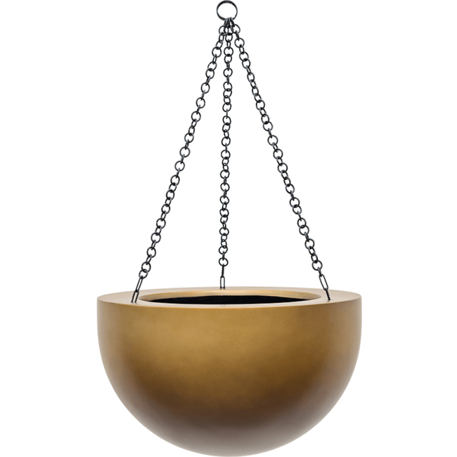 Bol suspendu miel mat www.fleurdirect.fr