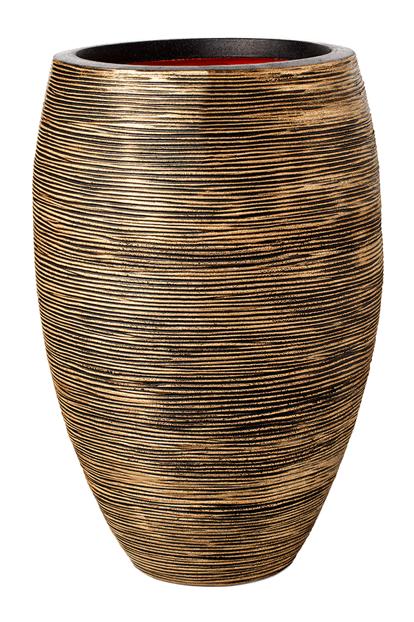 Capi Nature Rib NL Vase Elegant Deluxe Anthracite