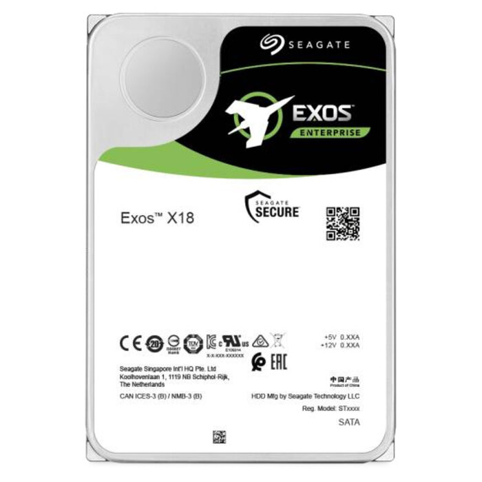 Seagate Seagate Exos X18 3.5" 16 TB SAS