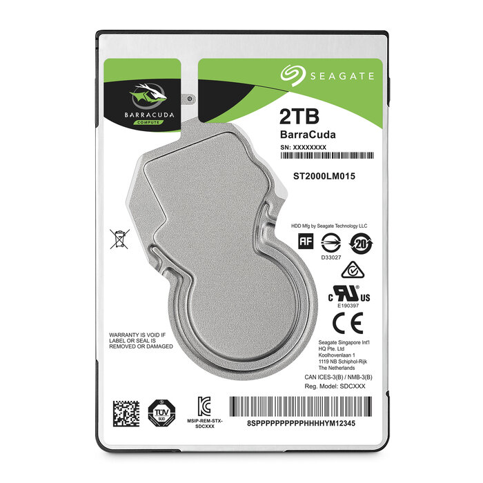 Seagate Seagate Barracuda 2.5" 2.5" 2 TB SATA III