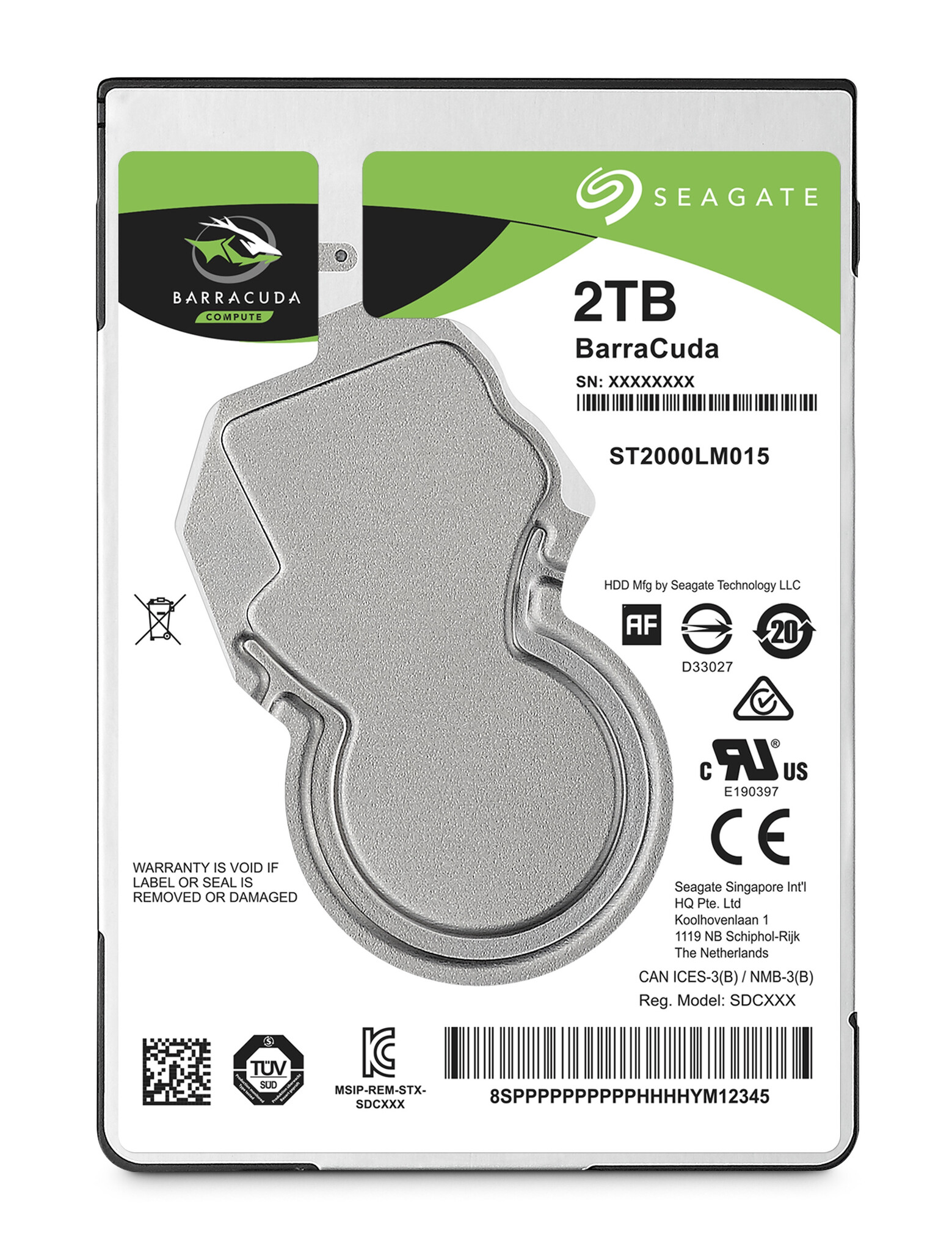 Seagate Seagate Barracuda 2.5" 2.5" 2 TB SATA III (ST2000LM015)