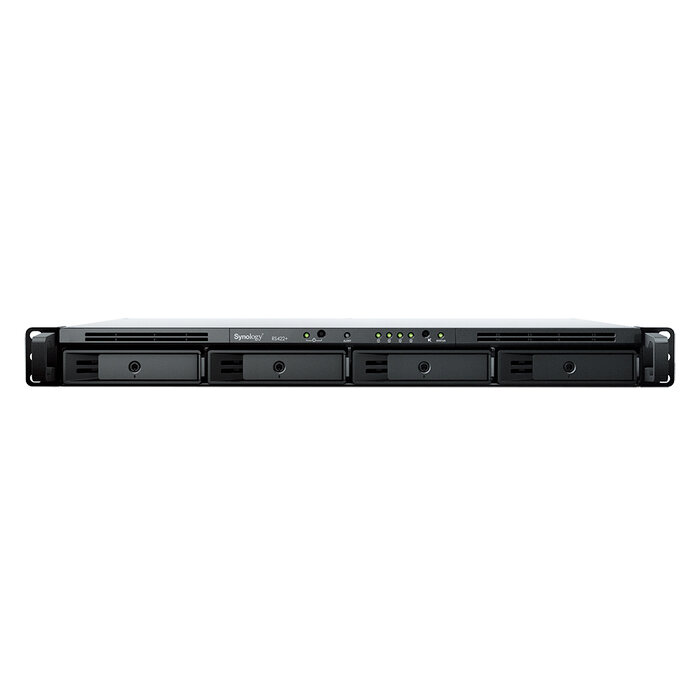 Synology Synology RackStation RS422+ data-opslag-server NAS Rack (1U) Ethernet LAN Zwart R1600