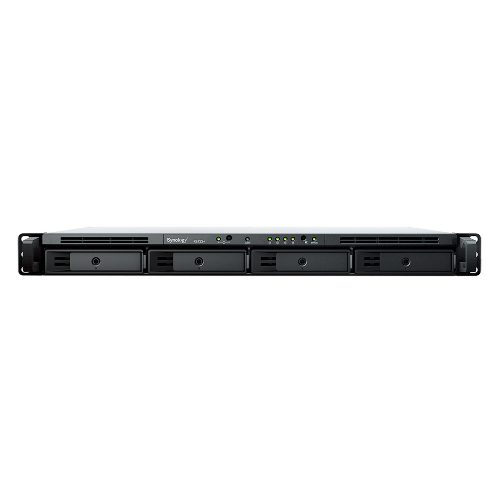 Synology Synology RackStation RS422+ data-opslag-server NAS Rack (1U) Ethernet LAN Zwart R1600