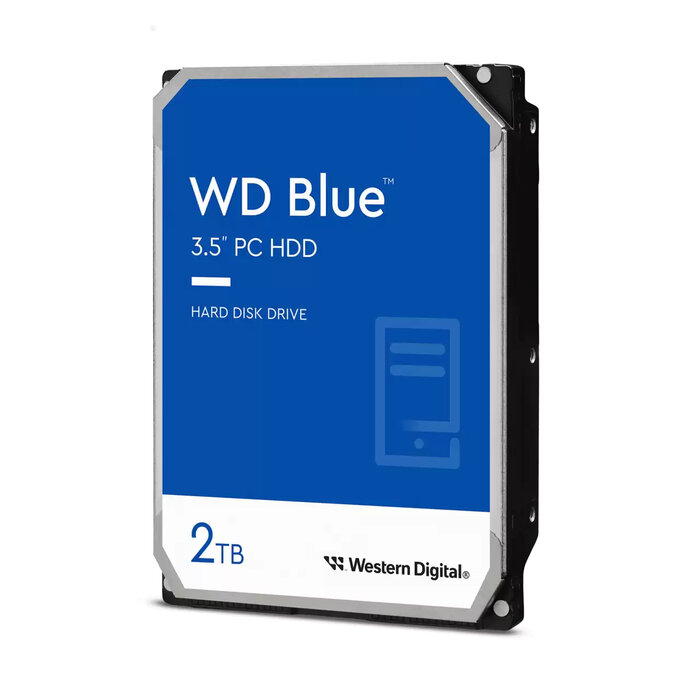 Western Digital Western Digital Blue WD20EARZ interne harde schijf 3.5" 2 TB SATA III