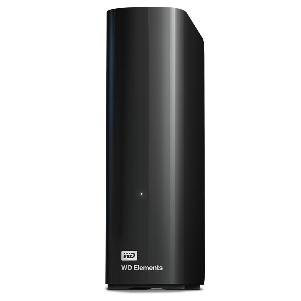 Western Digital Western Digital Elements Desktop externe harde schijf 10 TB Zwart