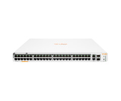HP Enterprise Aruba Instant On 1960 48G 40p Class4 8p Class6 PoE 2XGT 2SFP+ 600W Managed L2+ Gigabit Ethernet (10/100/1000) Power over Ethernet (PoE) 1U Wit