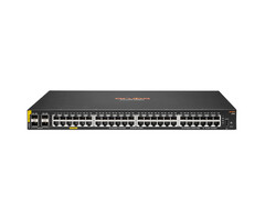 HP Enterprise Aruba 6100 48G Class4 PoE 4SFP+ 370W Managed L3 Gigabit Ethernet (10/100/1000) Power over Ethernet (PoE) 1U Zwart