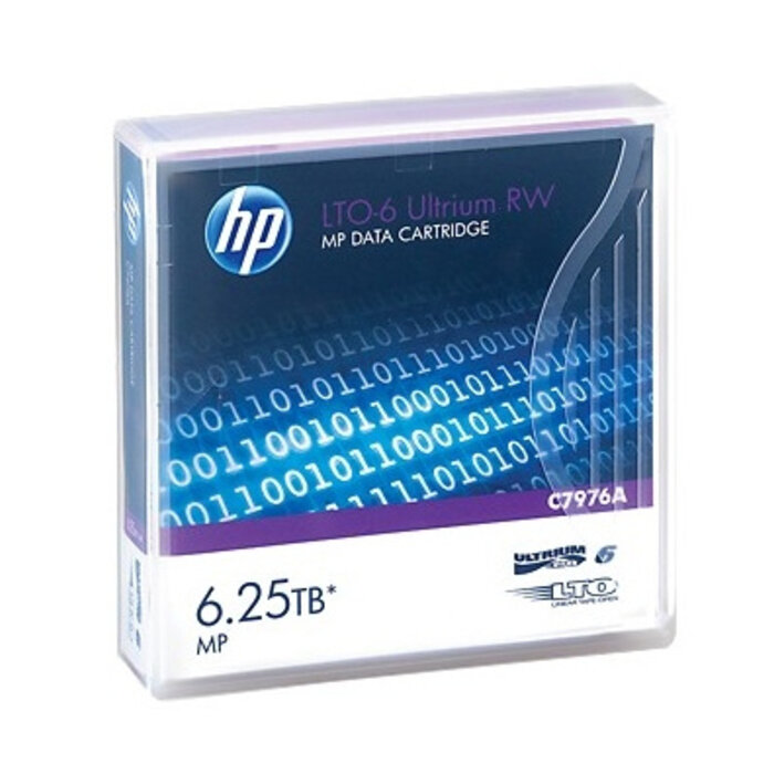 HP Enterprise HPE LTO-6 Ultrium RW Lege gegevenscartridge 6,25 TB 1,27 cm