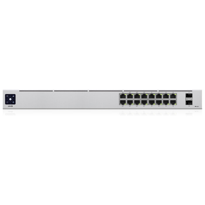 Ubiquiti Ubiquiti UniFi 16-Port PoE Managed L2/L3 Gigabit Ethernet (10/100/1000) Power over Ethernet (PoE) 1U Zilver