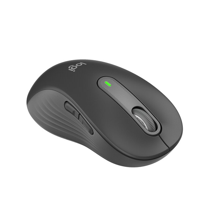 Logitech Logitech Signature M650 L Linkshandige Draadloze Muis - Voor grotere, linkerhanden, 2 jaar batterijduur, stil klikken, aanpasbare zijknoppen, Bluetooth, compatibel met meerdere apparaten