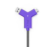 Logitech Logitech Swytch AV-zender & ontvanger Zwart, Violet