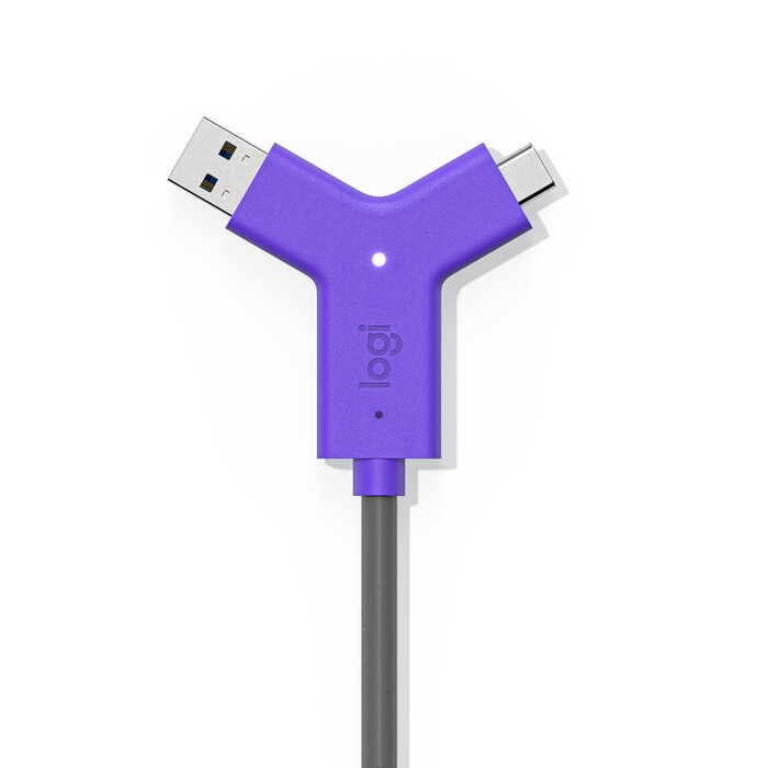 Logitech Logitech Swytch AV-zender & ontvanger Zwart, Violet