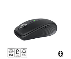Logitech Logitech MX Anywhere 3S muis Rechtshandig RF-draadloos + Bluetooth Laser 8000 DPI