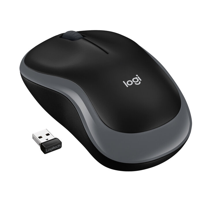 Logitech Logitech M185 muis Ambidextrous RF Draadloos Optisch 1000 DPI