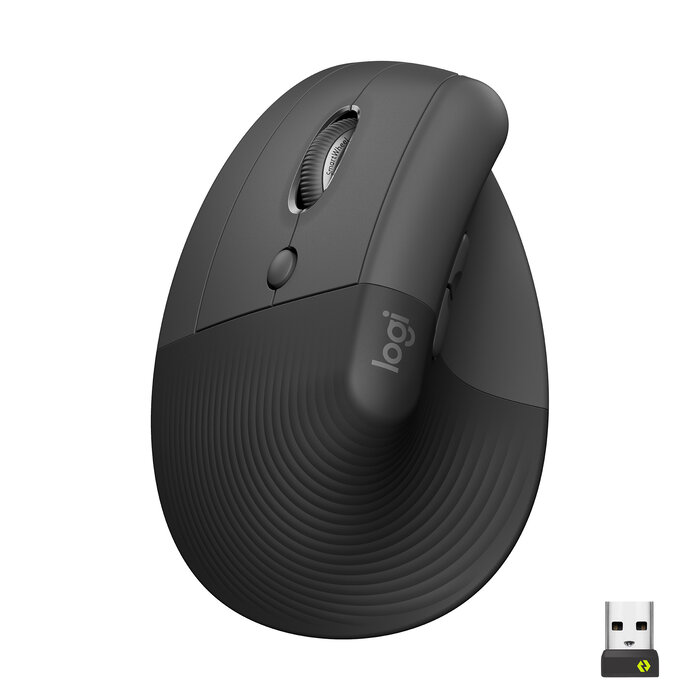 Logitech Logitech Lift muis Linkshandig RF-draadloos + Bluetooth Optisch 4000 DPI