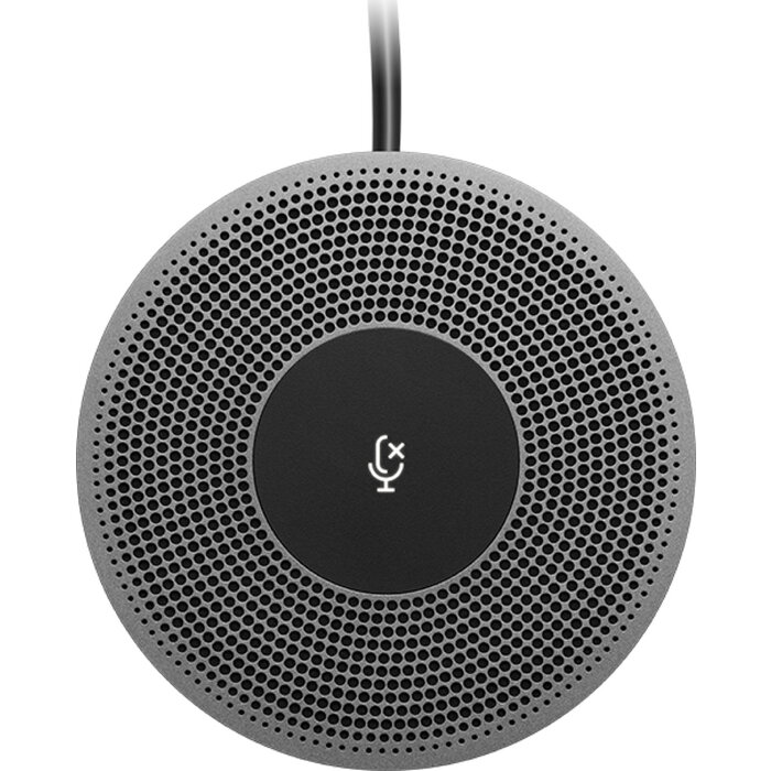 Logitech Logitech Expansion Mic for MeetUp Zwart, Grijs Conferentiemicrofoon