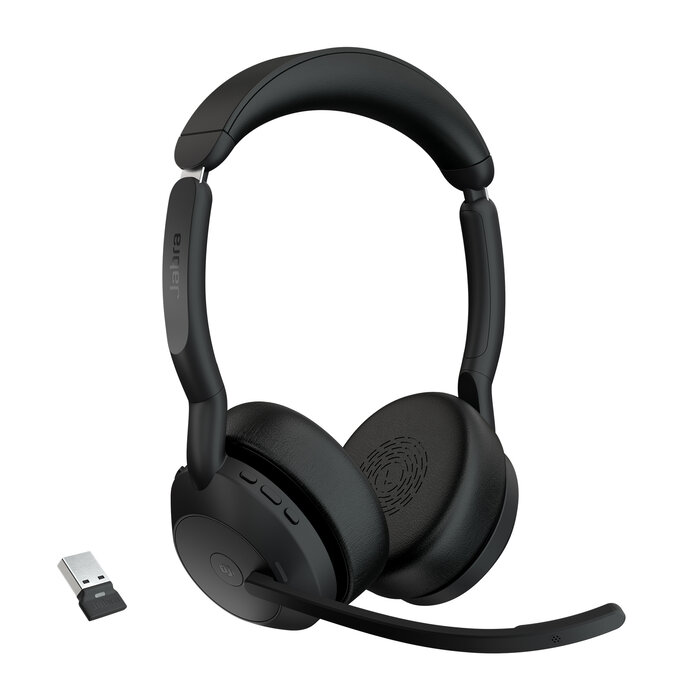 Jabra Jabra Evolve2 55 Headset Draadloos Hoofdband Kantoor/callcenter Bluetooth Oplaadhouder Zwart