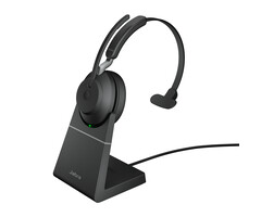Jabra Jabra Evolve2 65, UC Mono Headset Draadloos Hoofdband Kantoor/callcenter USB Type-A Bluetooth Zwart