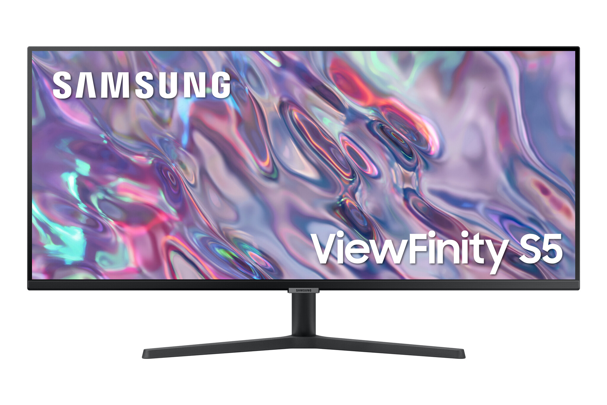 Samsung ViewFinity S5 S50GC computer monitor 86,4 cm (34") 3440 x 1440 Pixels UltraWide Quad HD LED Zwart