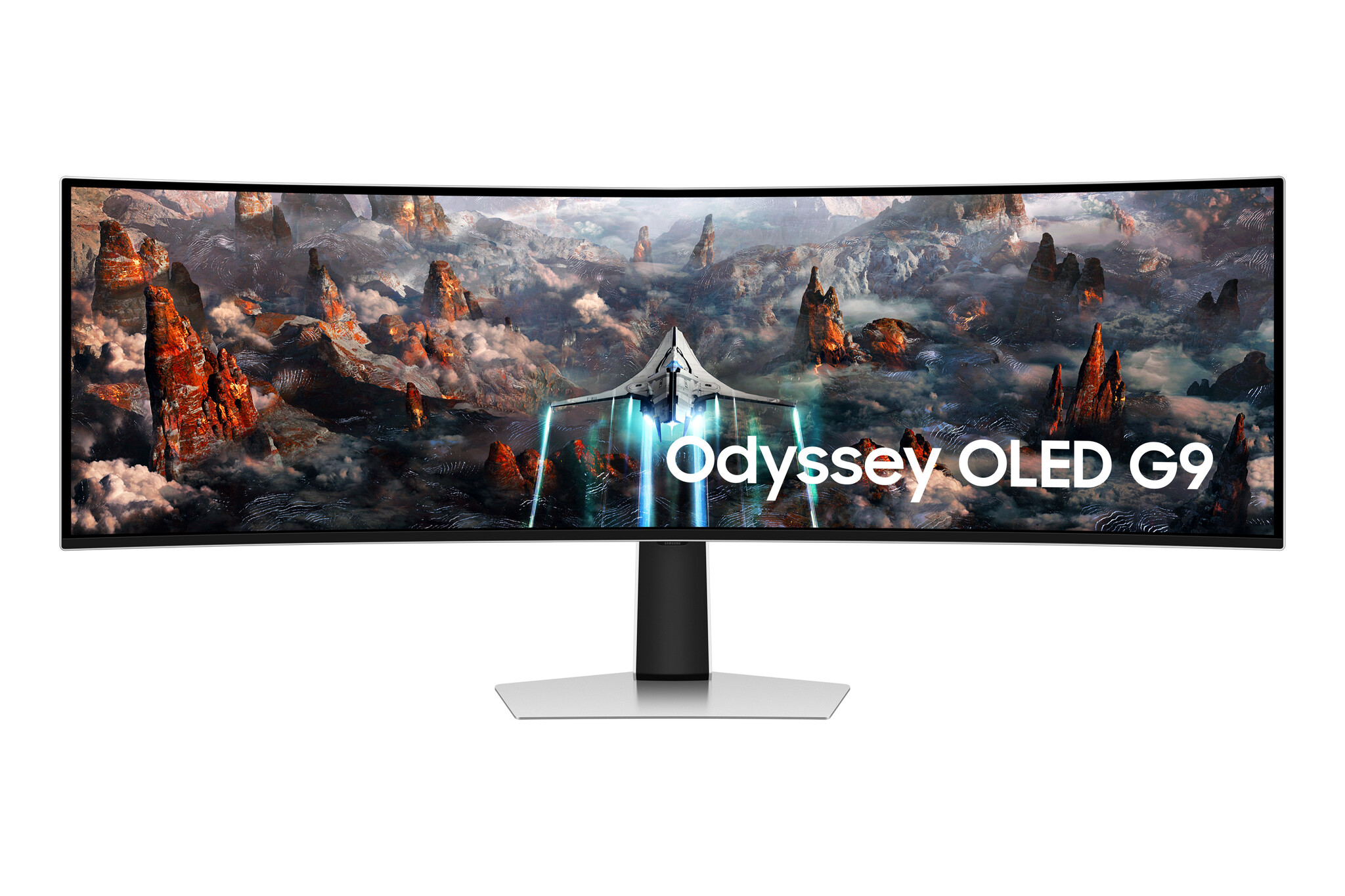 Samsung Samsung Odyssey S49CG934SU computer monitor 124,5 cm (49") 5120 x 1440 Pixels DQHD OLED Zilver