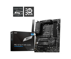 MSI MSI PRO B760-P WIFI DDR4 moederbord LGA 1700 micro ATX