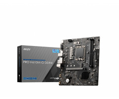 MSI MSI PRO H610M-G DDR4 moederbord Intel H610 LGA 1700 micro ATX