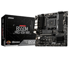 MSI MSI B550M PRO-VDH WIFI moederbord AMD B550 Socket AM4 micro ATX