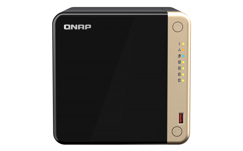 QNAP QNAP TS-464 NAS Tower Ethernet LAN Zwart N5095
