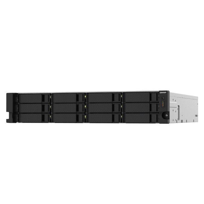 QNAP QNAP TS-1232PXU-RP NAS Rack (2U) Ethernet LAN Zwart AL324
