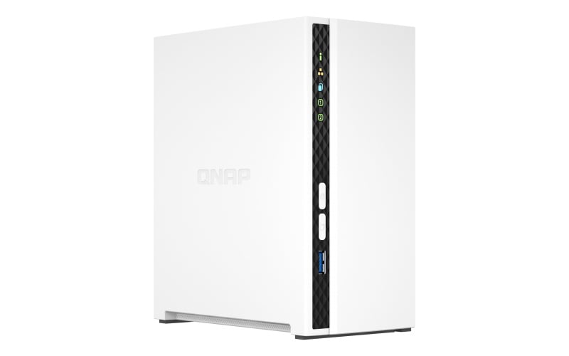 QNAP QNAP TS-233 data-opslag-server NAS Mini Tower Ethernet LAN Wit Cortex-A55