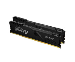 Kingston Kingston Technology FURY 16GB 3600MT/s DDR4 CL17 DIMM (Kit van 2) Beast Black