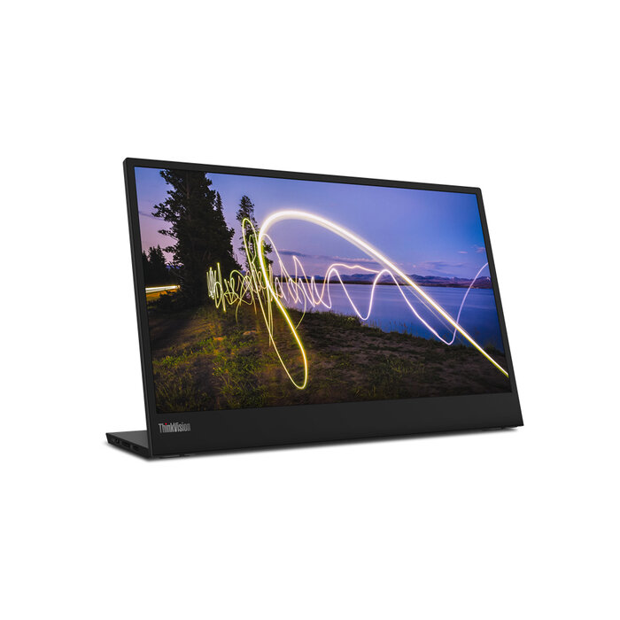 Lenovo Lenovo ThinkVision M15 LED display 39,6 cm (15.6") 1920 x 1080 Pixels Full HD Zwart