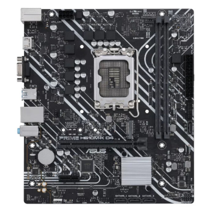 Asus ASUS PRIME H610M-K D4 H610 LGA 1700 micro ATX