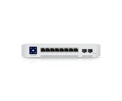 Ubiquiti UniFi Enterprise 8 PoE Managed L3 2.5G Ethernet (100/1000/2500) Power over Ethernet (PoE) Roestvrijstaal