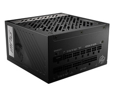 MSI MSI MPG A1000G PCIE5 power supply unit 1000 W 20+4 pin ATX ATX Zwart