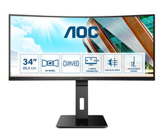 AOC AOC P2 CU34P2A LED display 86,4 cm (34") 3440 x 1440 Pixels Quad HD Zwart