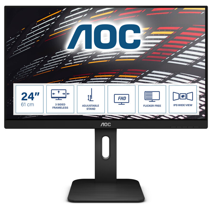 AOC AOC P1 X24P1 computer monitor 61 cm (24") 1920 x 1200 Pixels WUXGA LED Zwart