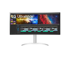 LG LG 38BQ85C-W computer monitor 95,2 cm (37.5") 3840 x 1600 Pixels Quad HD+ Wit
