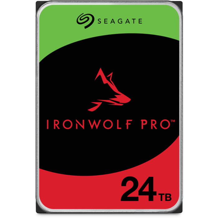 Seagate Seagate IronWolf Pro ST24000NT002 interne harde schijf 3.5" 24 TB SATA III