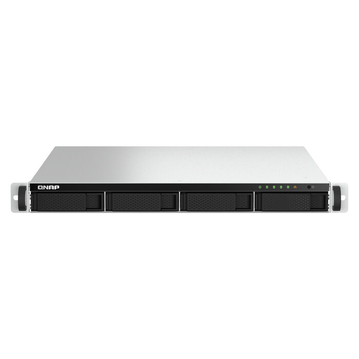 QNAP QNAP TS-464U-RP NAS Rack (1U) Ethernet LAN Zwart N5095