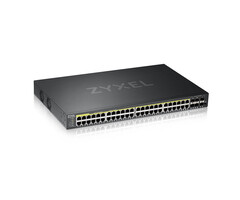 Zyxel Zyxel GS2220-50HP-EU0101F netwerk-switch Managed L2 Gigabit Ethernet (10/100/1000) Power over Ethernet (PoE) Zwart