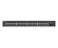 Zyxel Zyxel GS1900-48HPv2 Managed L2 Gigabit Ethernet (10/100/1000) Power over Ethernet (PoE) Zwart