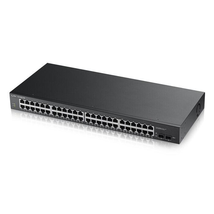 Zyxel Zyxel GS1900-48 v2, 48-port GbE L2 Smart Switch, rackmount