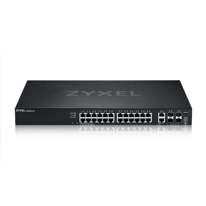 Zyxel Zyxel XGS2220-30 Managed L3 Gigabit Ethernet (10/100/1000) Zwart