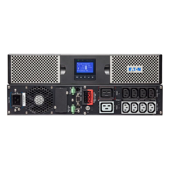 Eaton Eaton 9PX3000IRT2U UPS Dubbele conversie (online) 3 kVA 3000 W 10 AC-uitgang(en)