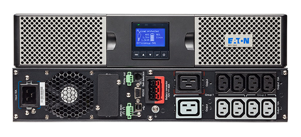 Eaton Eaton 9PX3000IRT2U UPS Dubbele conversie (online) 3 kVA 3000 W 10 AC-uitgang(en)
