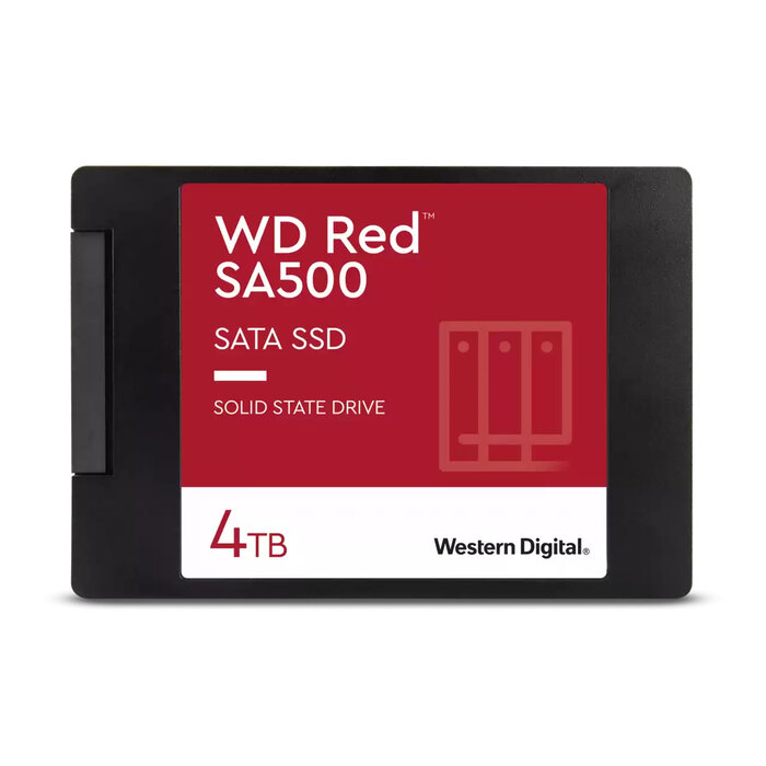 Western Digital Western Digital Red WDS400T2R0A internal solid state drive 2.5" 4 TB SATA III 3D NAND
