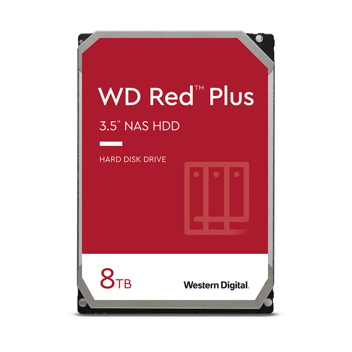 Western Digital Western Digital Red Plus 3.5" 8 TB SATA III