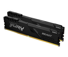 Kingston Kingston Technology FURY 32GB 3200MT/s DDR4 CL16 DIMM (Kit van 2) Beast Black