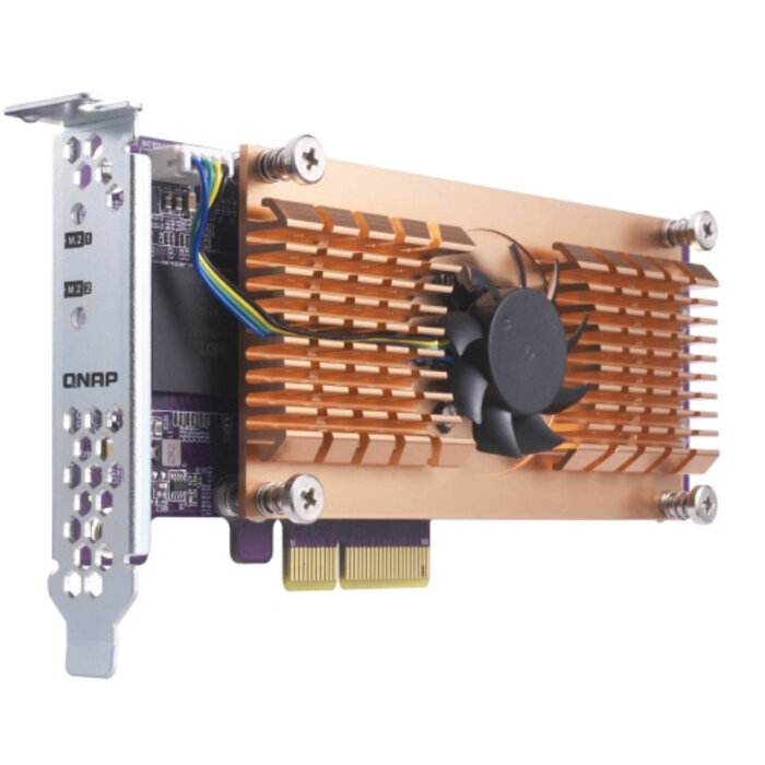 QNAP QNAP QM2-2P interfacekaart/-adapter Intern PCIe